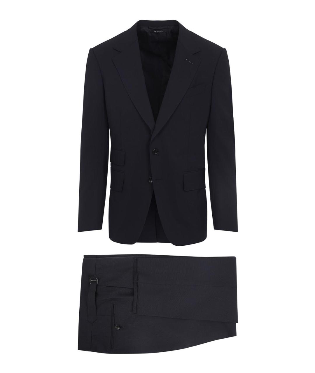 TOM FORD Темно-синий классический костюм, фото 1