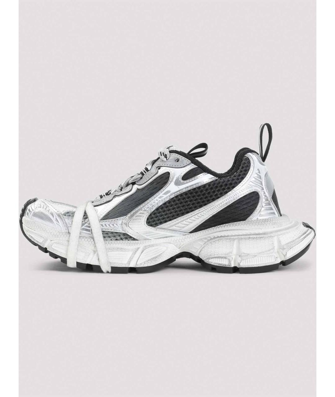 BALENCIAGA Серые текстильные кроссовки, фото 2