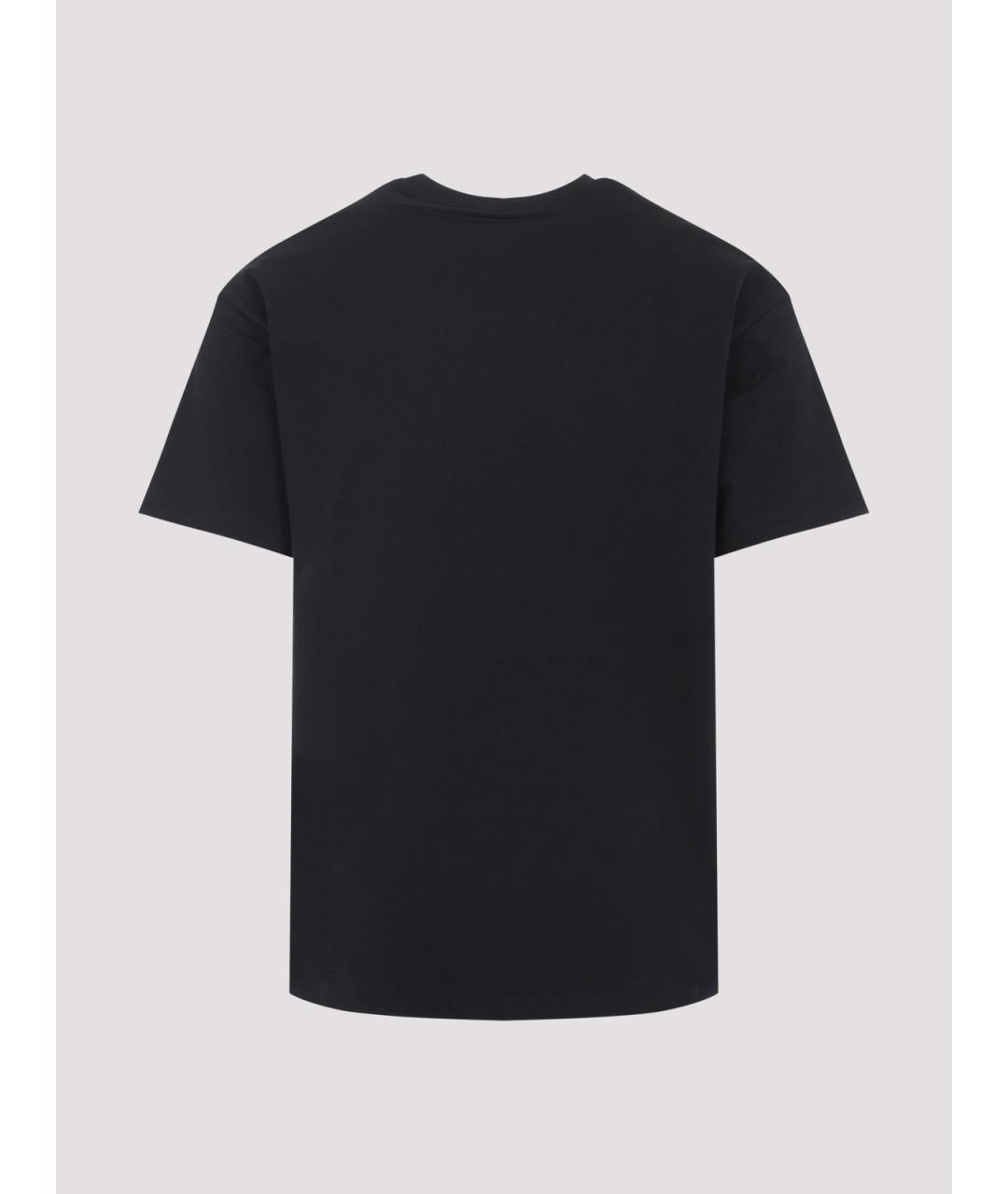 GIVENCHY Черная хлопковая футболка, фото 2