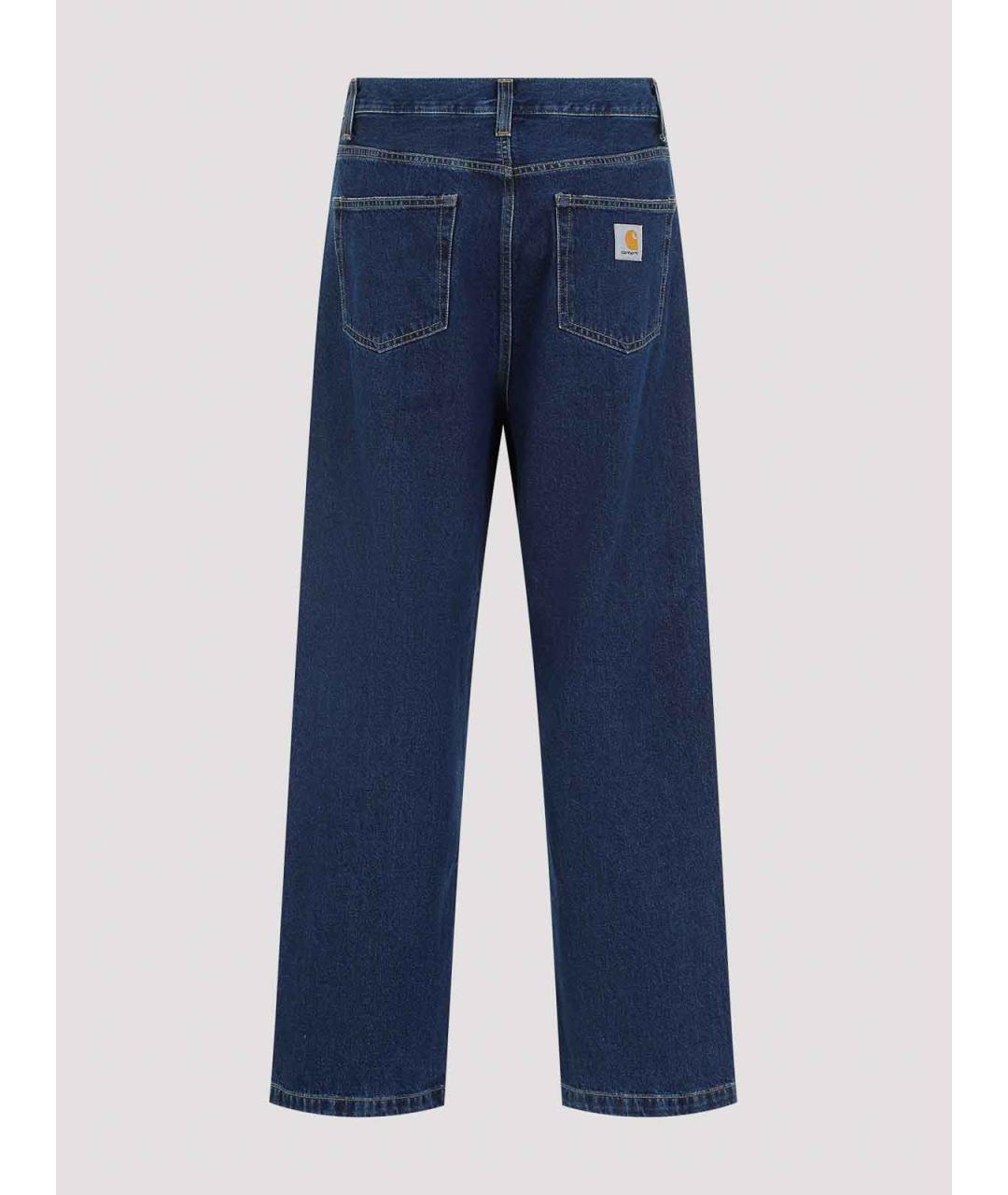 CARHARTT Синие хлопковые повседневные брюки, фото 2