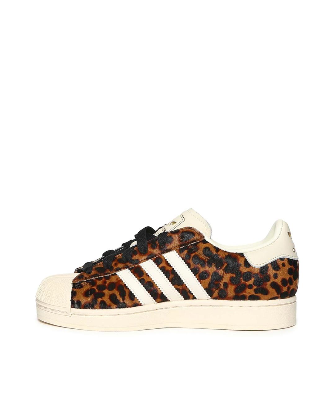 ADIDAS Коричневые резиновые кроссовки, фото 4