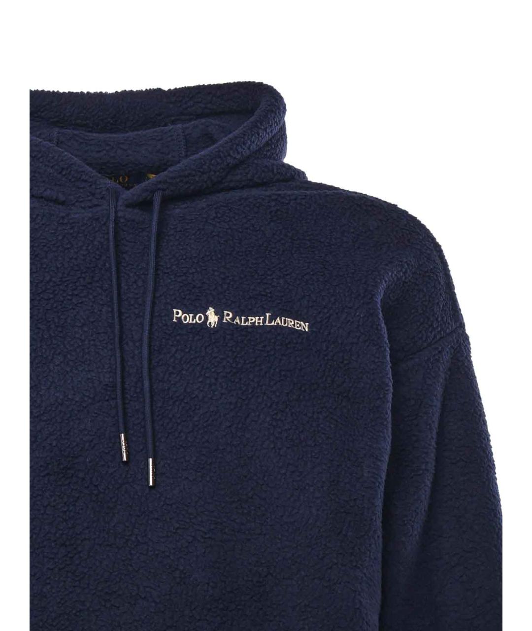 POLO RALPH LAUREN Синий полиэстеровый джемпер / свитер, фото 2