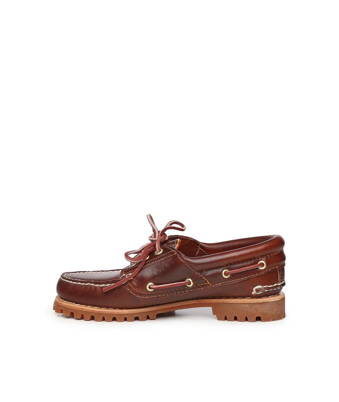 TIMBERLAND Коричневые кожаные брогги и оксфорды, фото 4