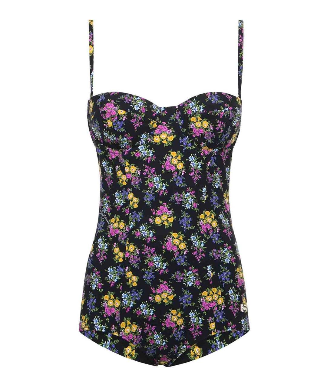 DOLCE&GABBANA Мульти полиамидовый купальник, фото 1