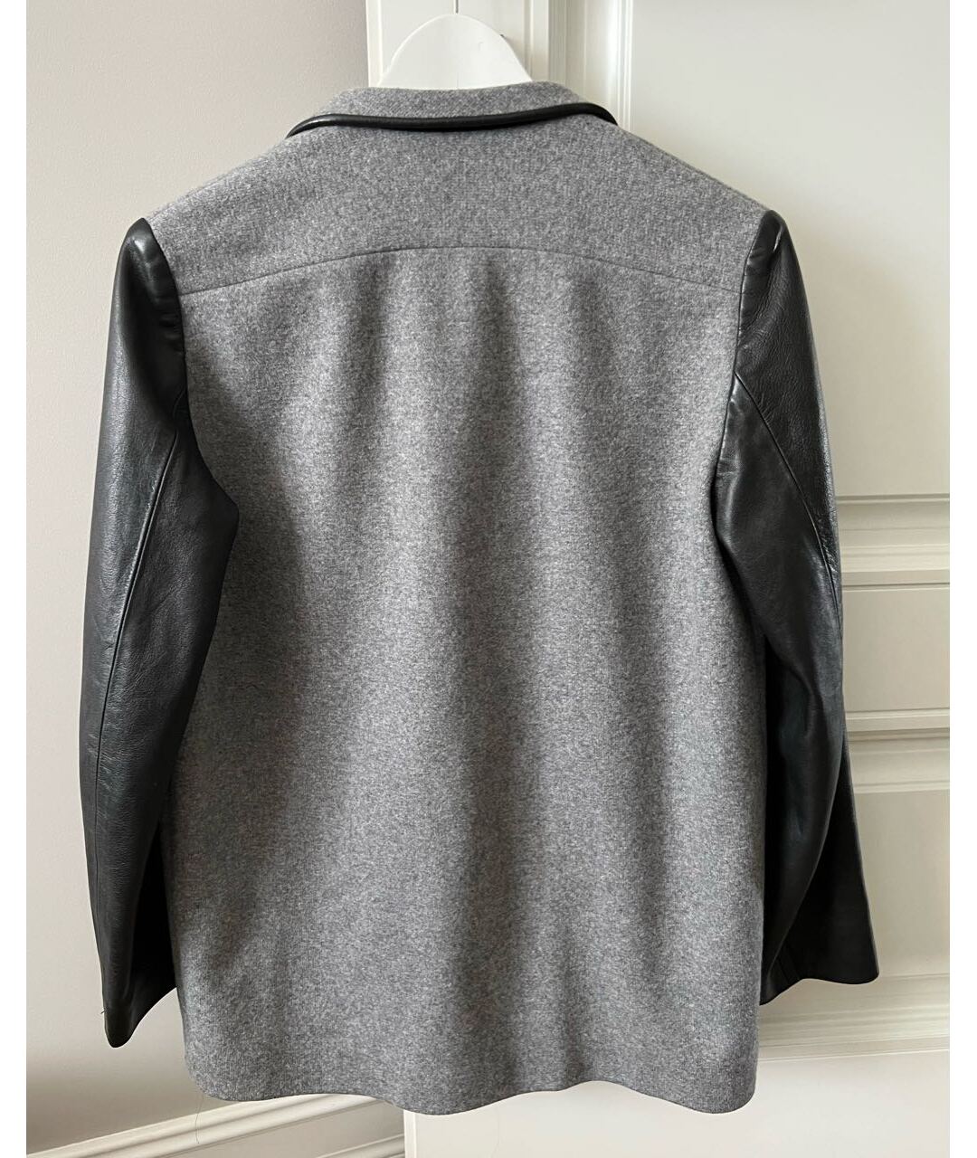 SANDRO Серый шерстяной жакет/пиджак, фото 2