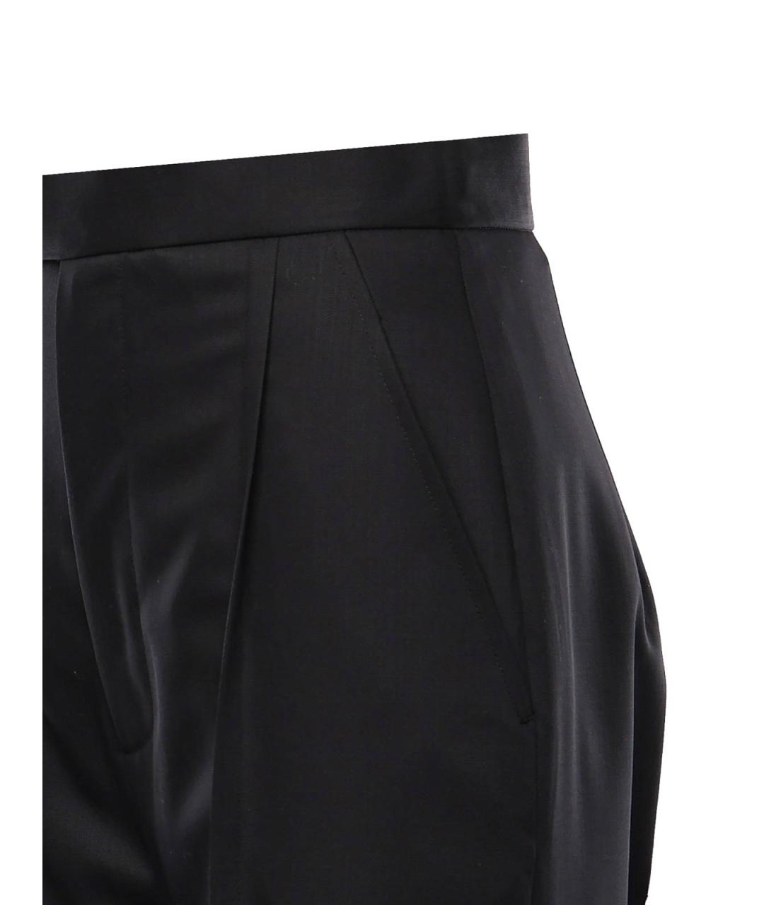 VIVIENNE WESTWOOD Черные шерстяные брюки широкие, фото 2