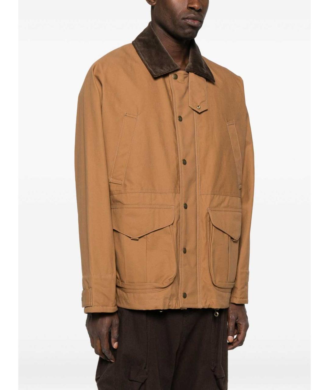 JUNYA WATANABE Бежевая хлопковая куртка, фото 5