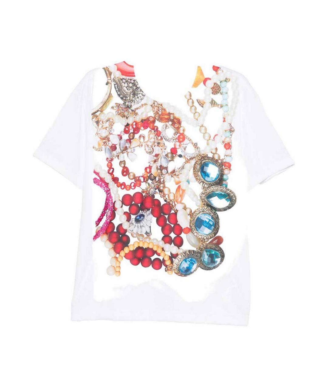 COMME DES GARÇONS Белая футболка, фото 4