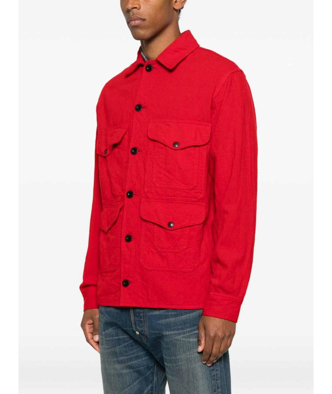 JUNYA WATANABE Красная шерстяная куртка, фото 2