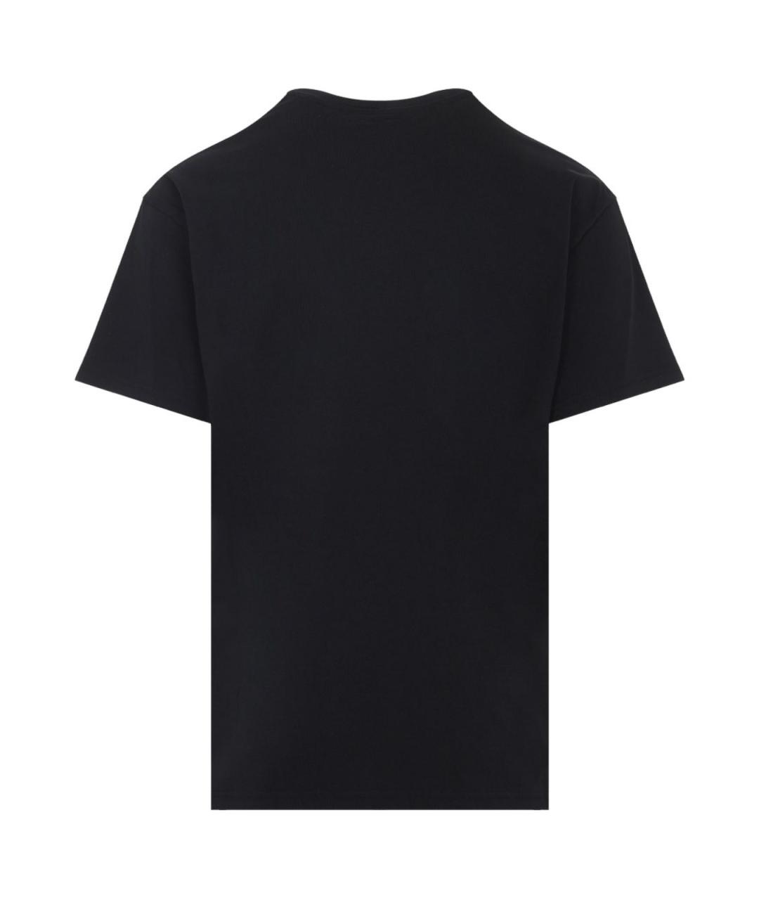 GIVENCHY Черная хлопковая футболка, фото 3