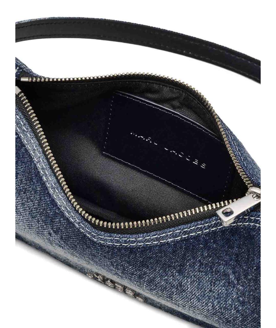 MARC JACOBS Синяя тканевая сумка через плечо, фото 5