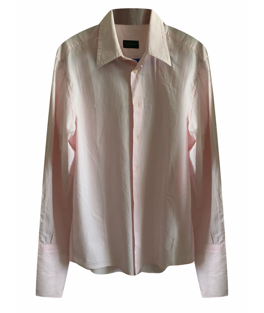 JOHN RICHMOND Розовая хлопковая классическая рубашка, фото 1