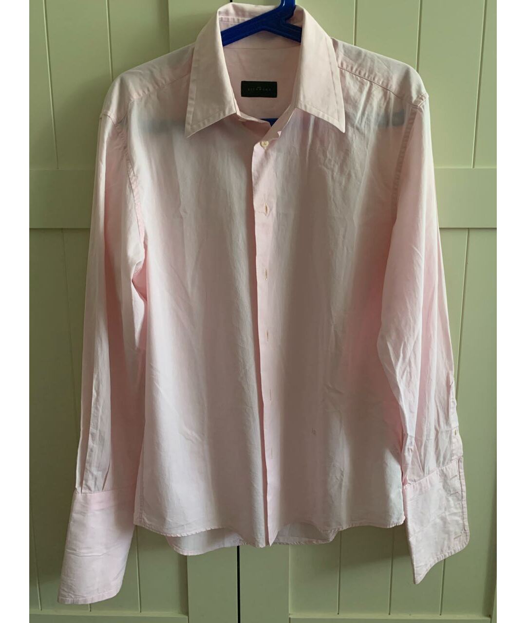 JOHN RICHMOND Розовая хлопковая классическая рубашка, фото 8