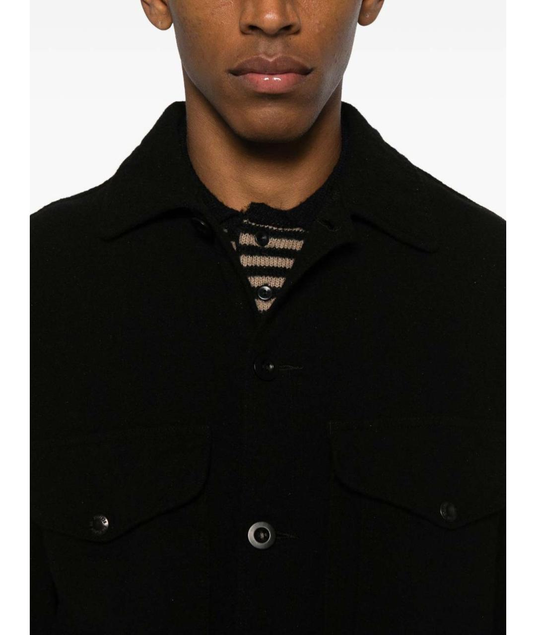 JUNYA WATANABE Черная шерстяная куртка, фото 2
