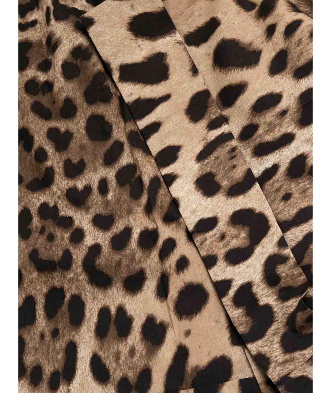 DOLCE&GABBANA Коричневые хлопковые шорты, фото 2