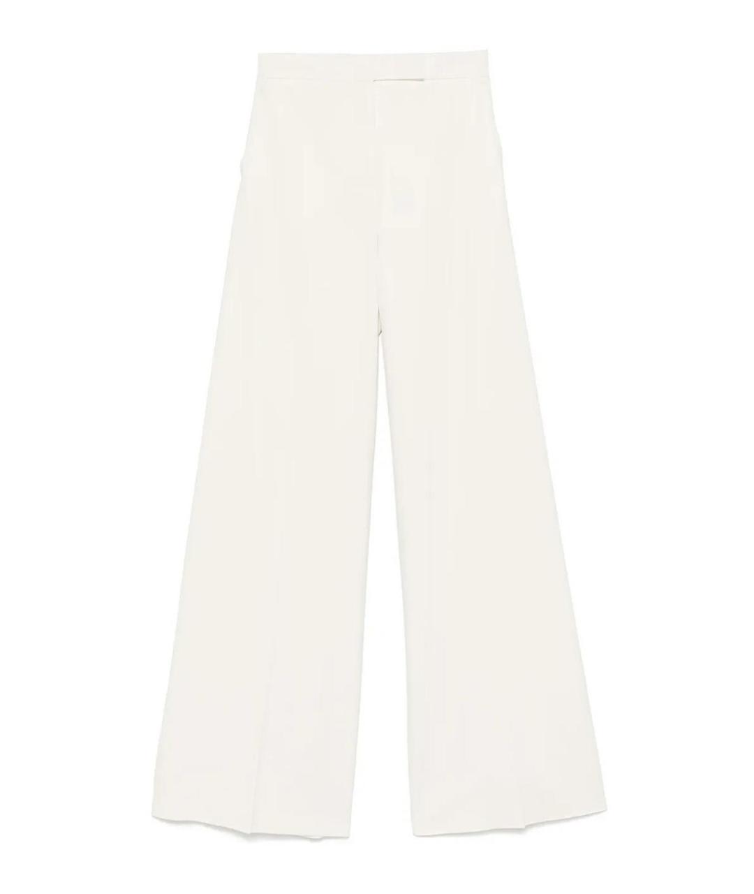 MAX MARA Белые брюки широкие, фото 1