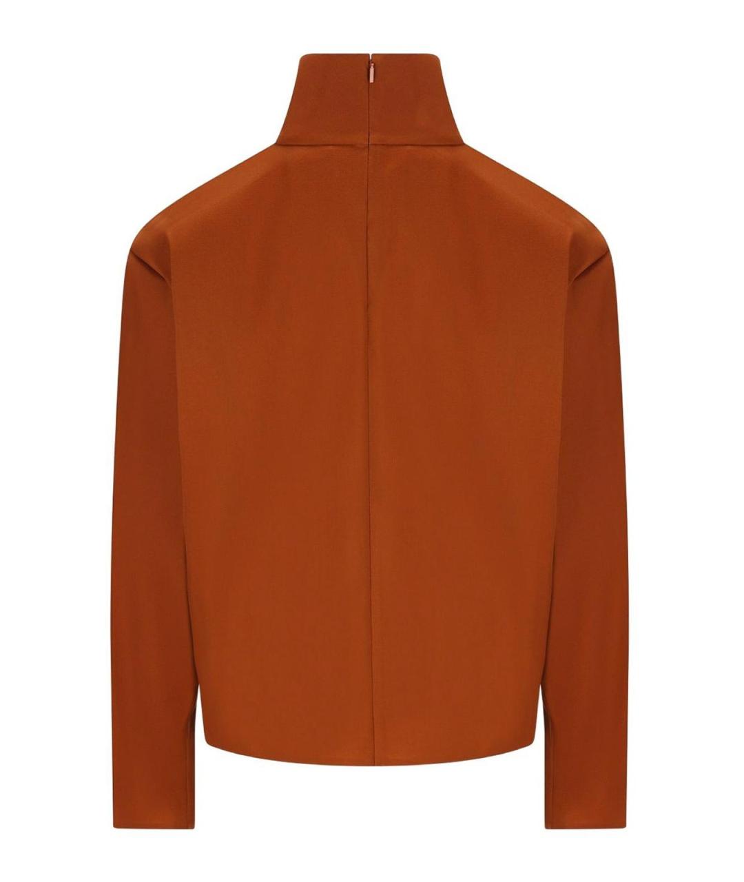 SAINT LAURENT Коричневая блузы, фото 2