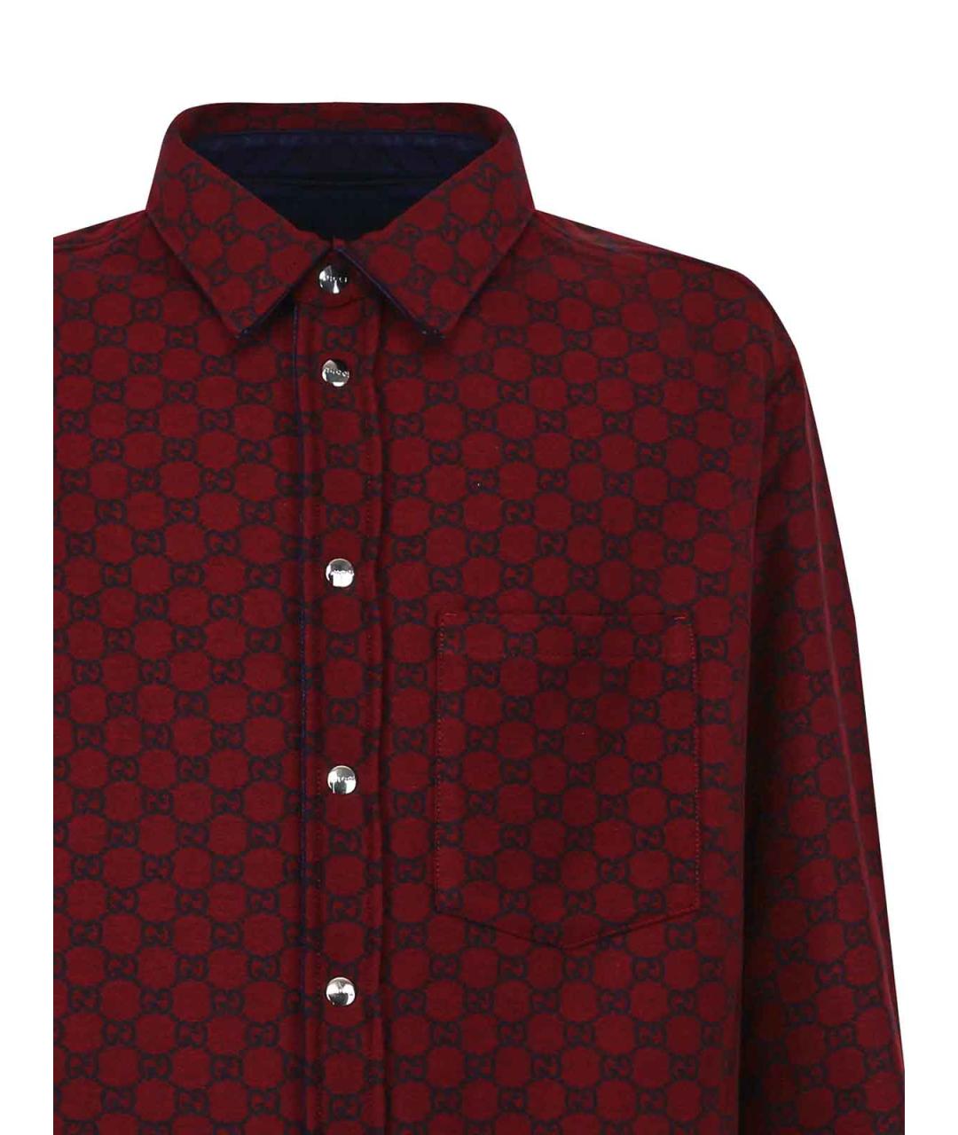 GUCCI Мульти хлопковая кэжуал рубашка, фото 2