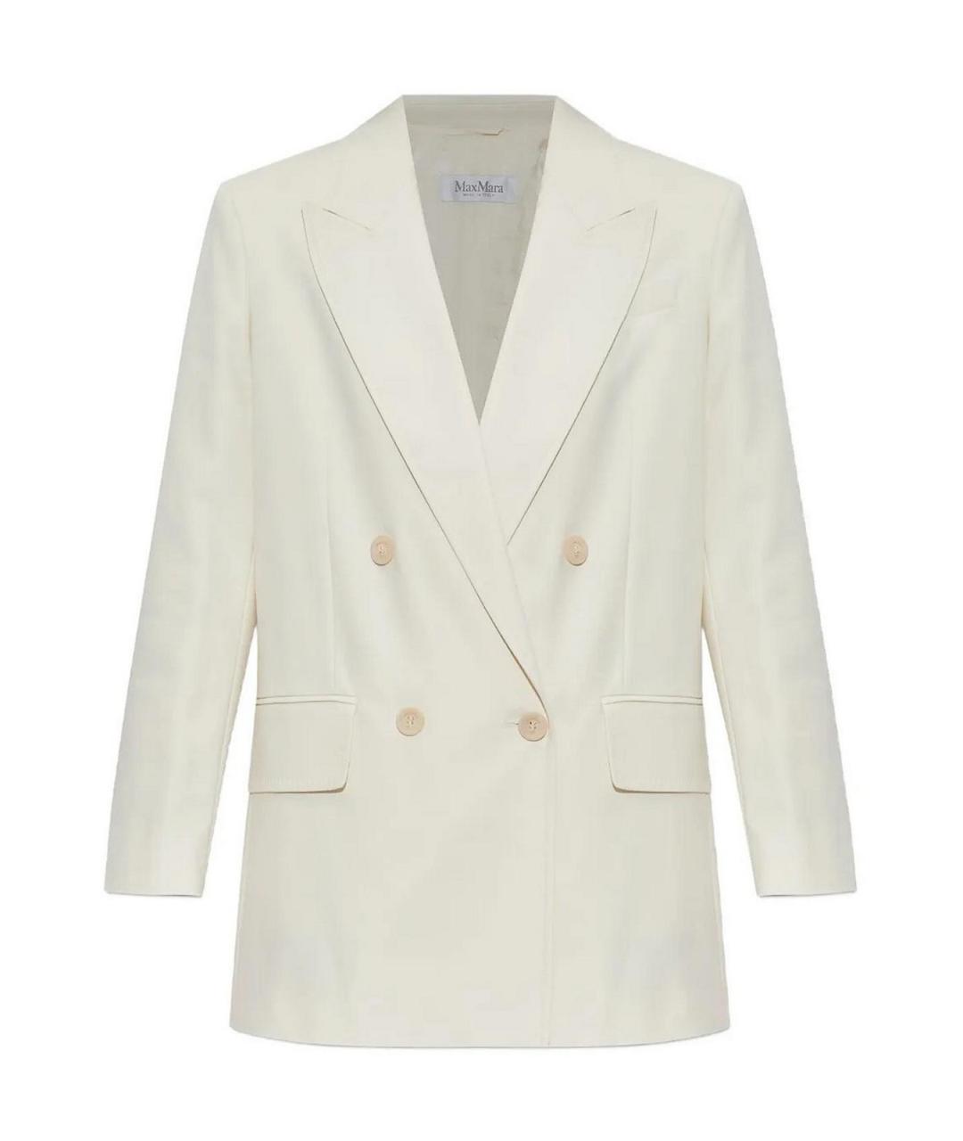 MAX MARA Белая куртка, фото 1