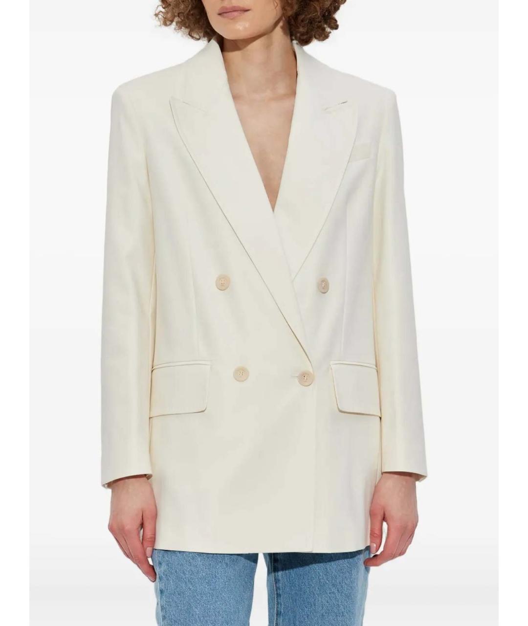 MAX MARA Белая куртка, фото 2