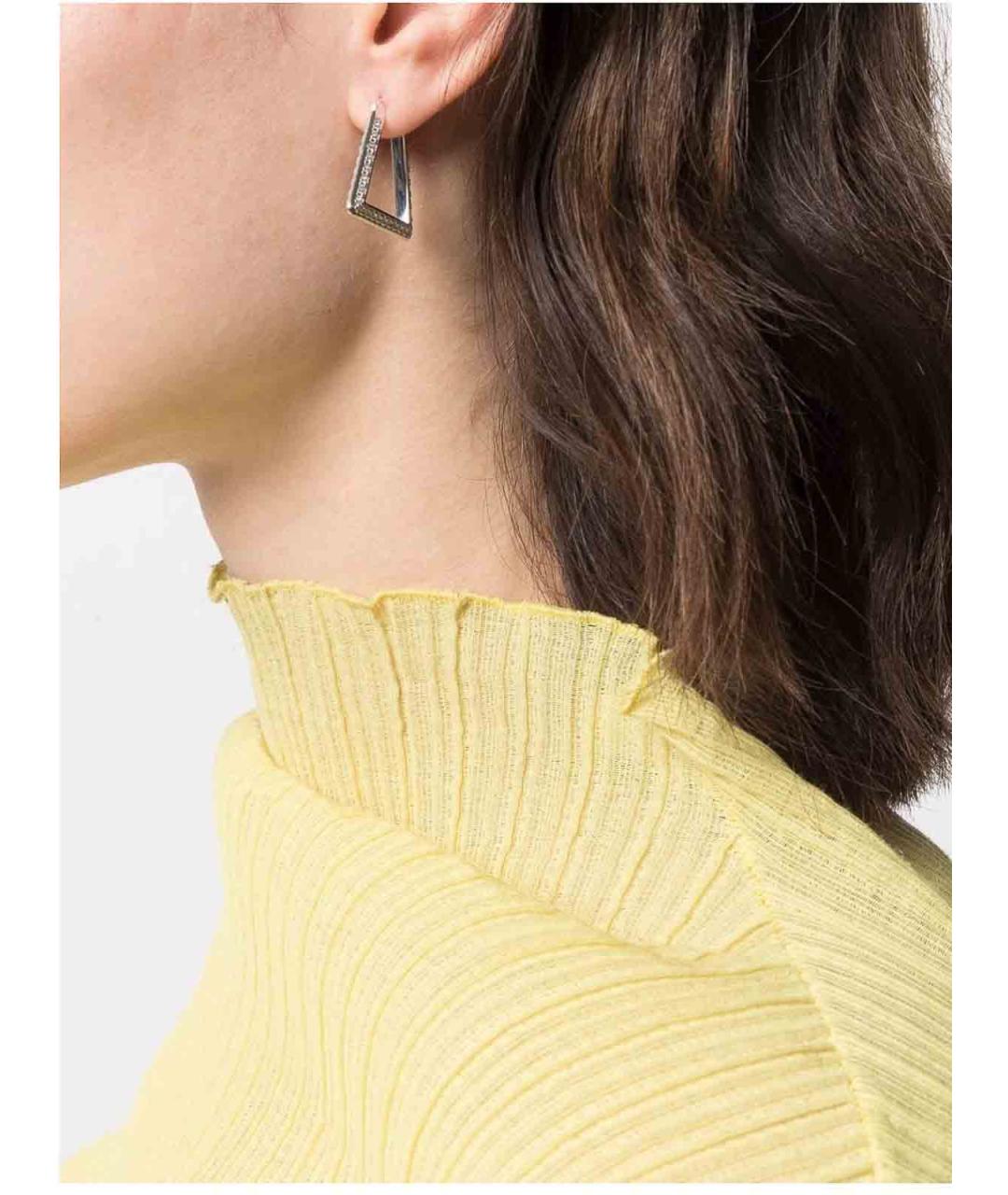 BOTTEGA VENETA Серебряные серебряные серьги, фото 2
