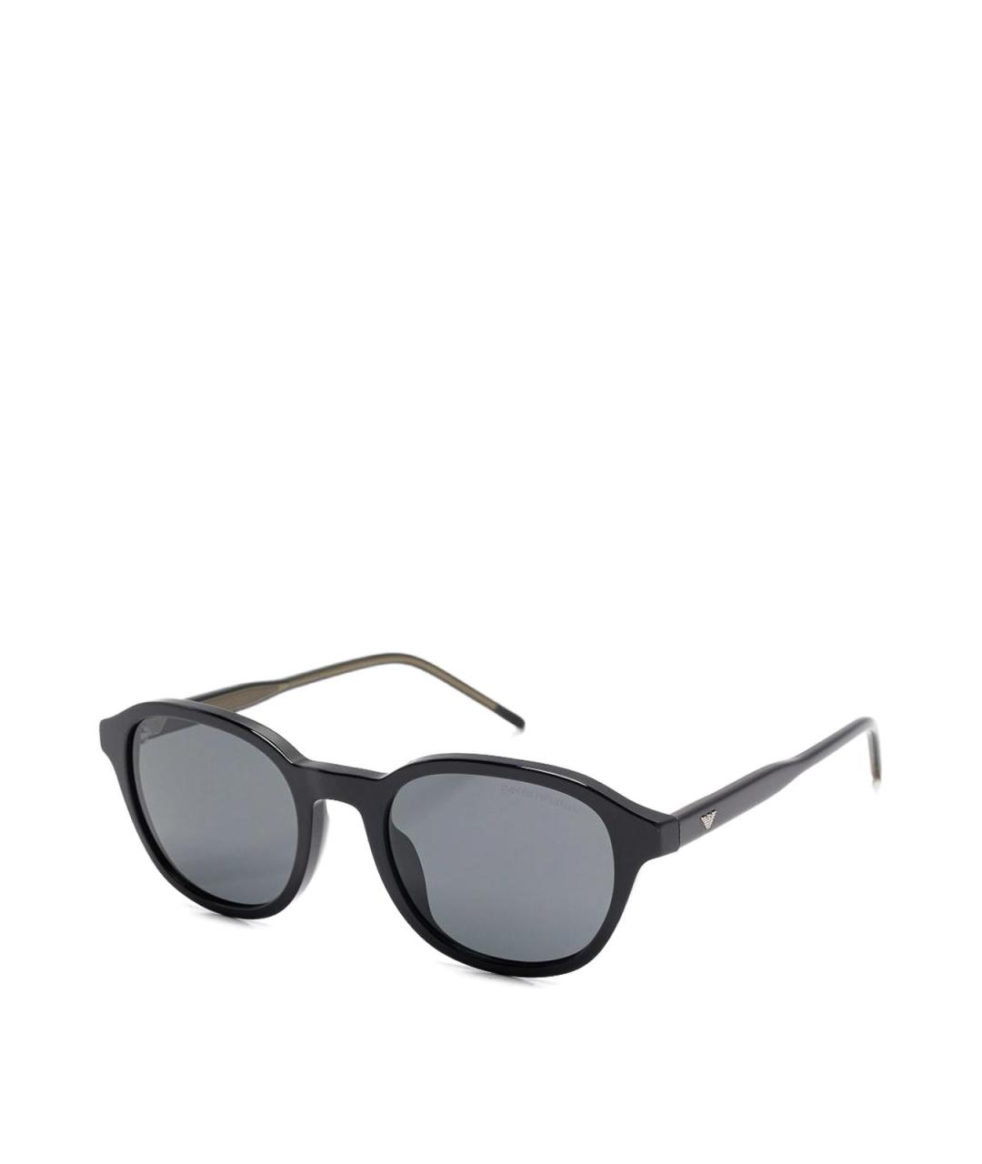 EMPORIO ARMANI Черные солнцезащитные очки, фото 2