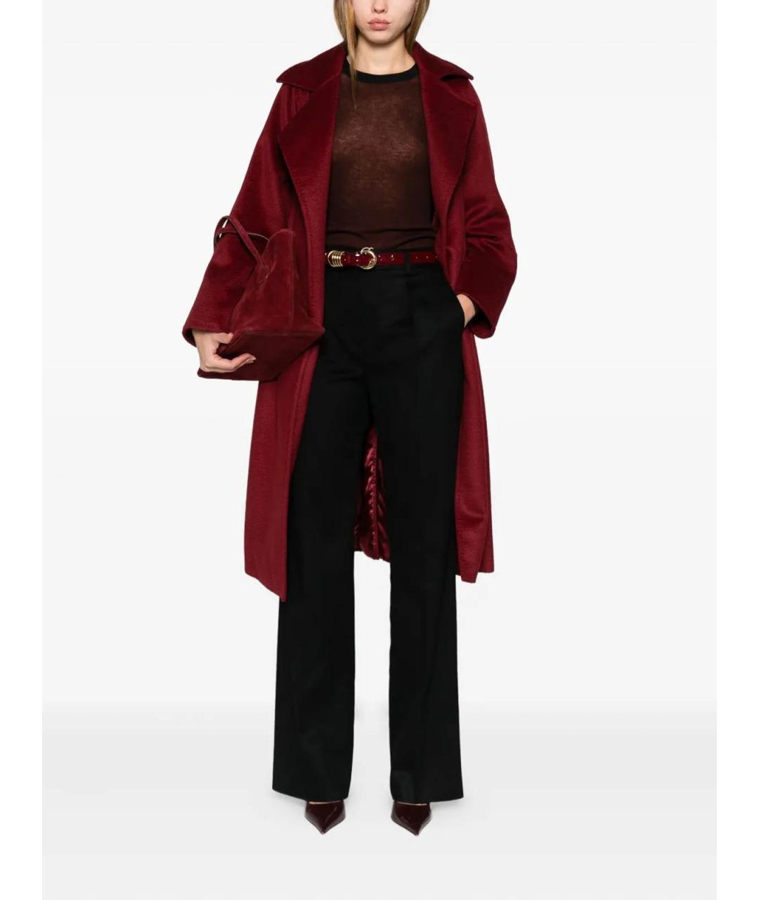 MAX MARA Черные прямые брюки, фото 2