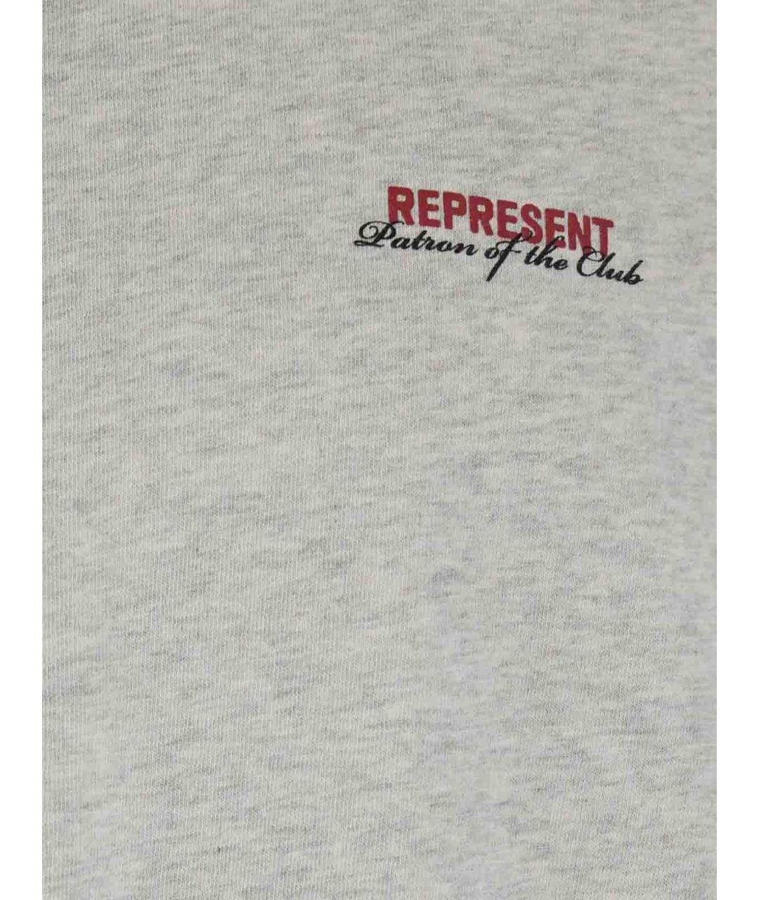 REPRESENT Серая футболка, фото 2