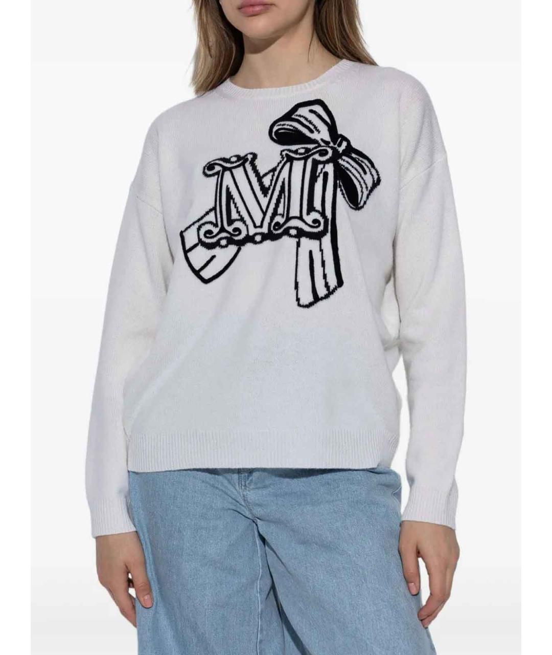 MAX MARA Белый джемпер / свитер, фото 3
