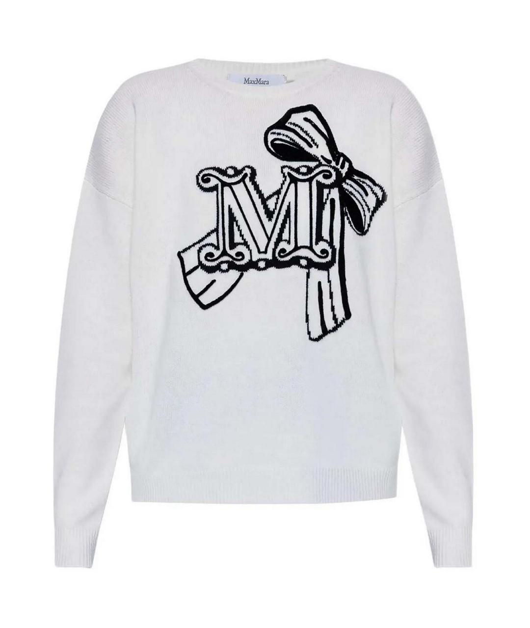 MAX MARA Белый джемпер / свитер, фото 1
