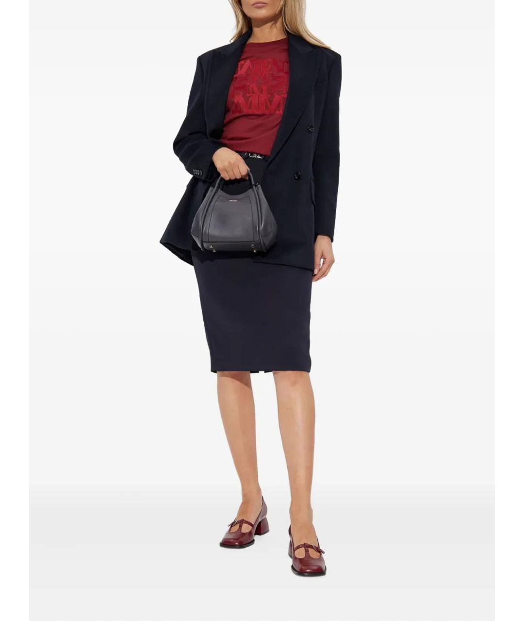 MAX MARA Красная футболка, фото 2