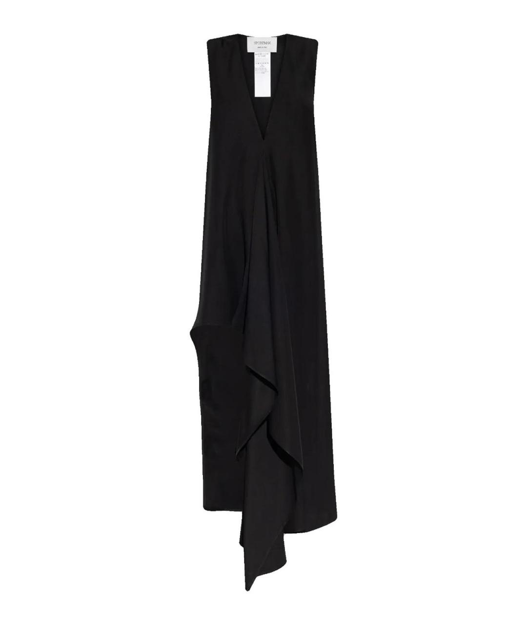 SPORTMAX Черное повседневное платье, фото 1