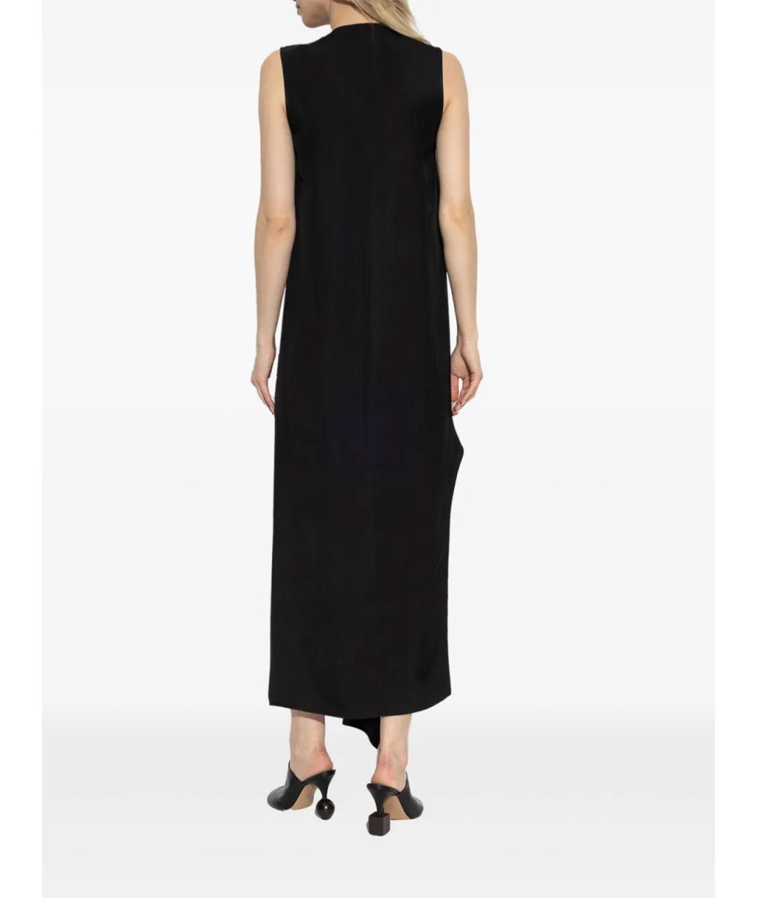 SPORTMAX Черное повседневное платье, фото 4