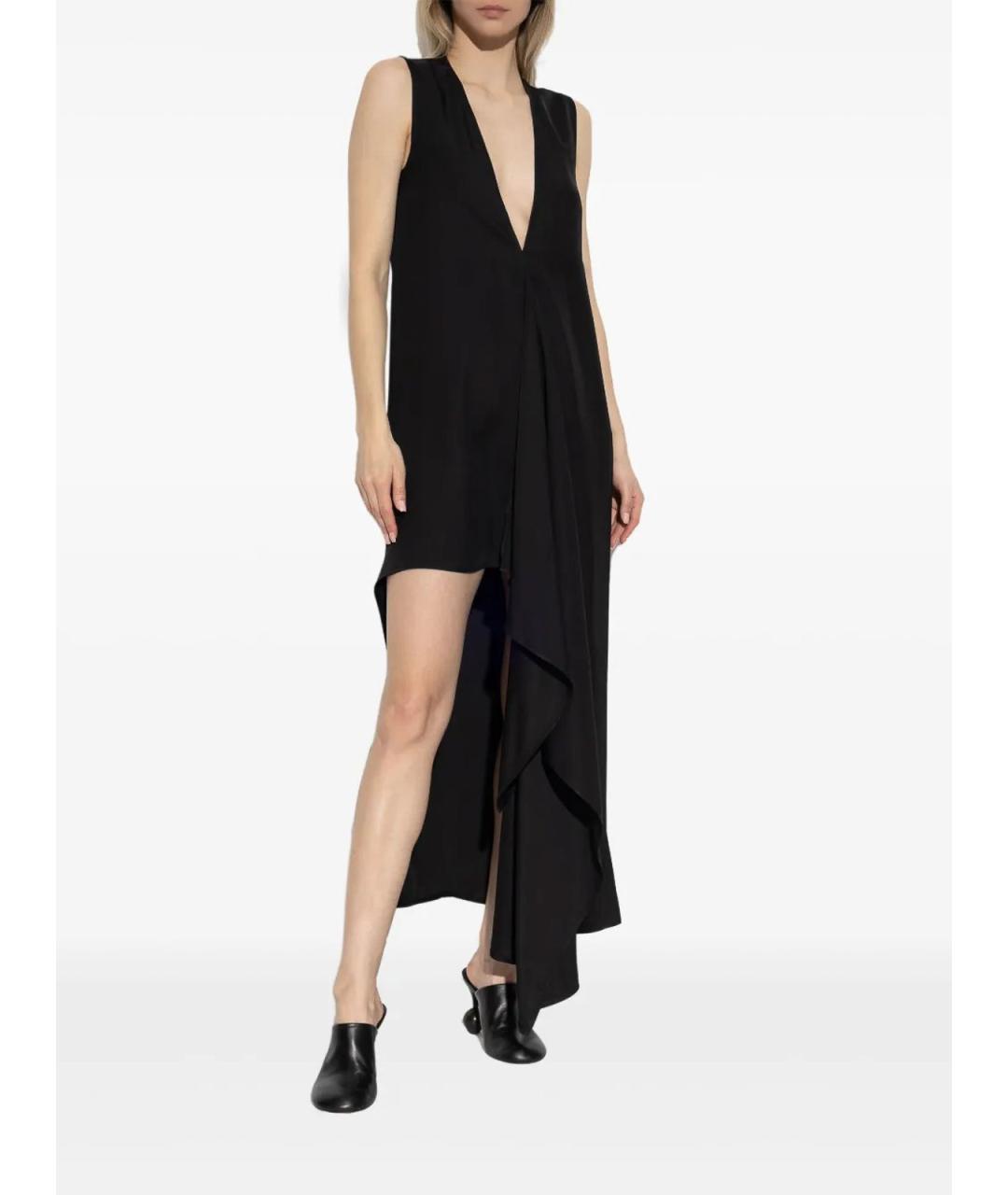 SPORTMAX Черное повседневное платье, фото 3