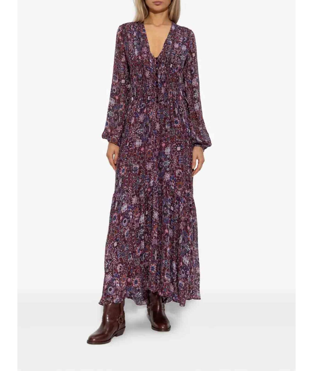 ISABEL MARANT Черное вискозное повседневное платье, фото 3