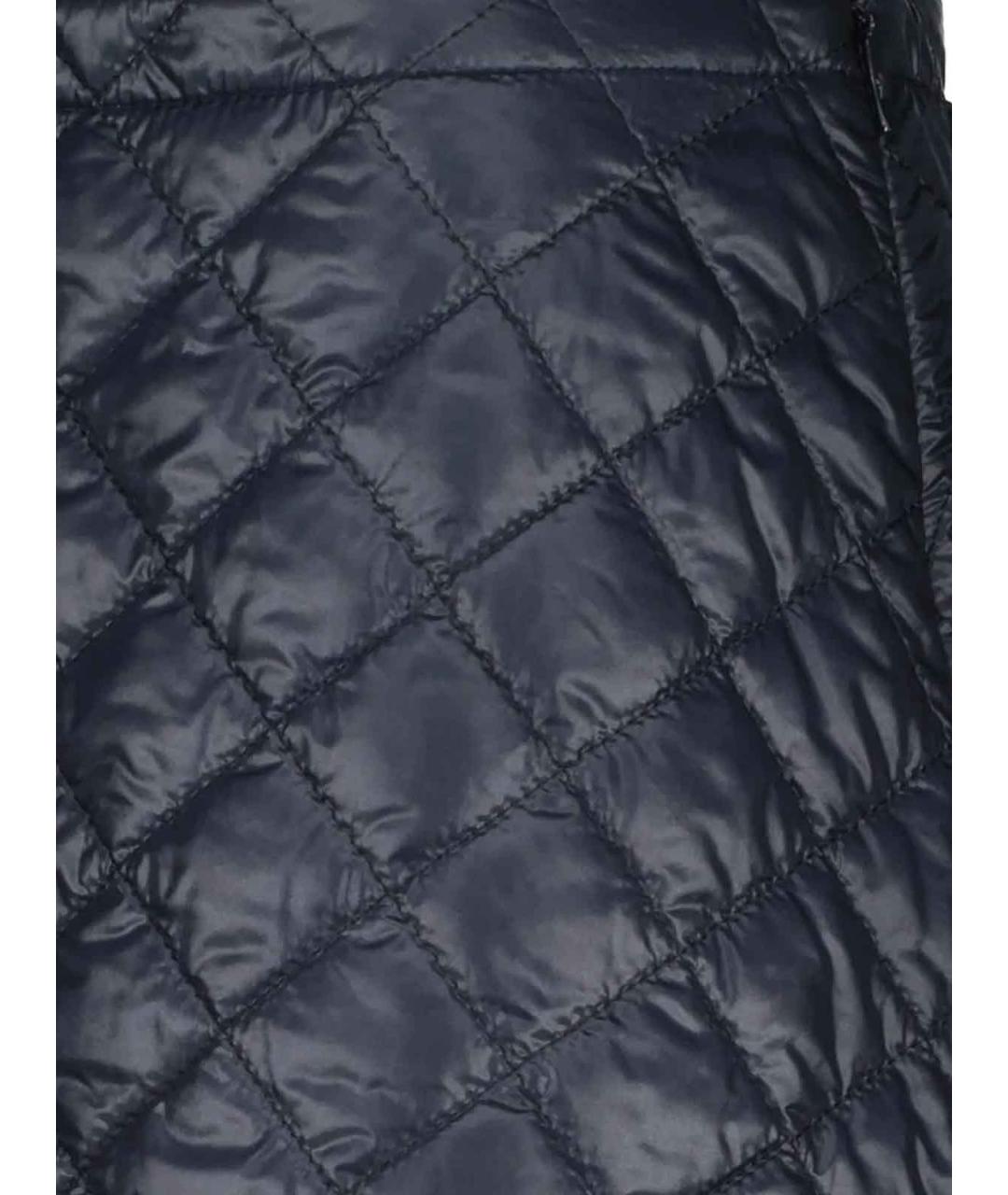 MONCLER Синяя юбка мини, фото 3