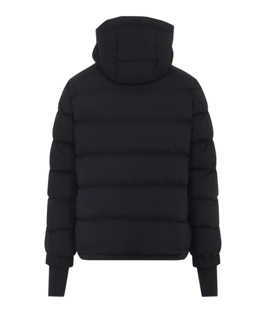 MONCLER Черный пуховик, фото 2