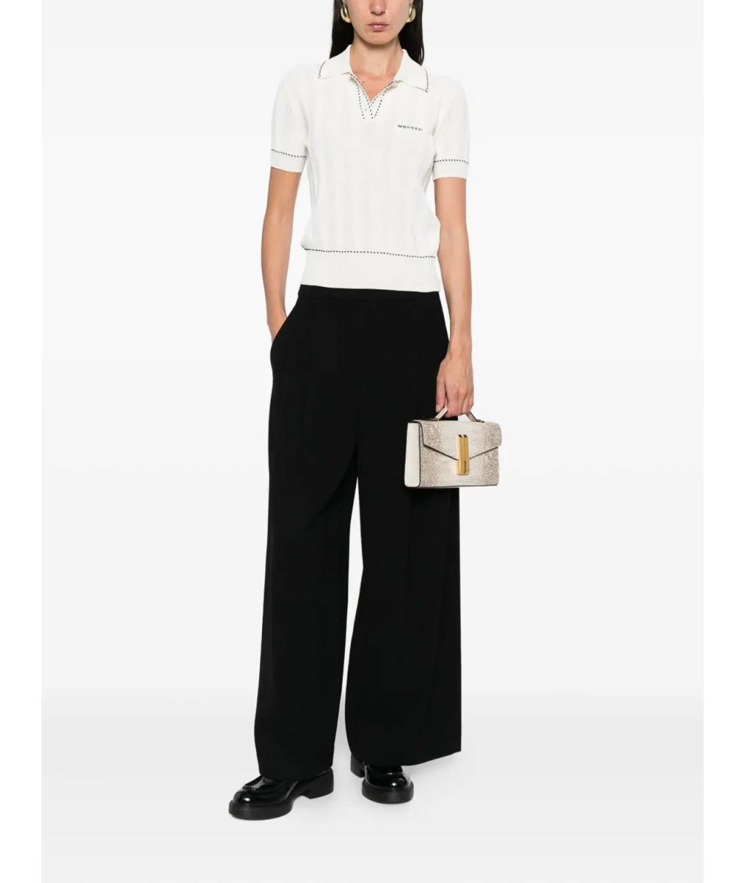 'S MAX MARA Черные брюки широкие, фото 2