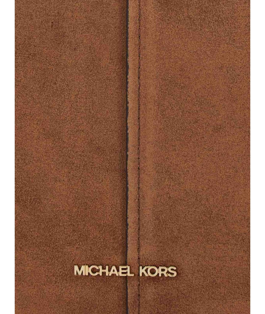 MICHAEL KORS Коричневая сумка тоут, фото 2