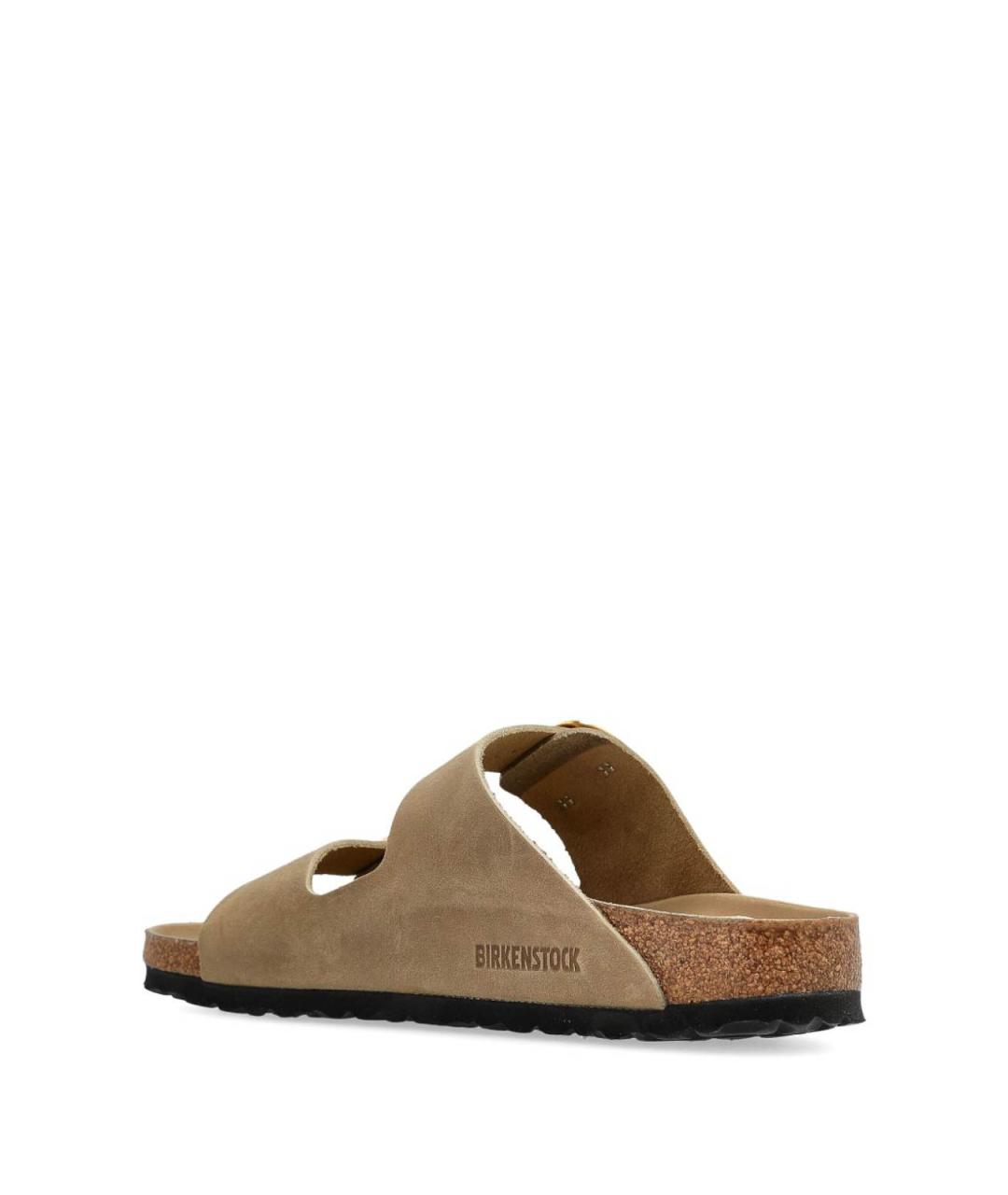 BIRKENSTOCK Коричневые кожаные лоферы, фото 3
