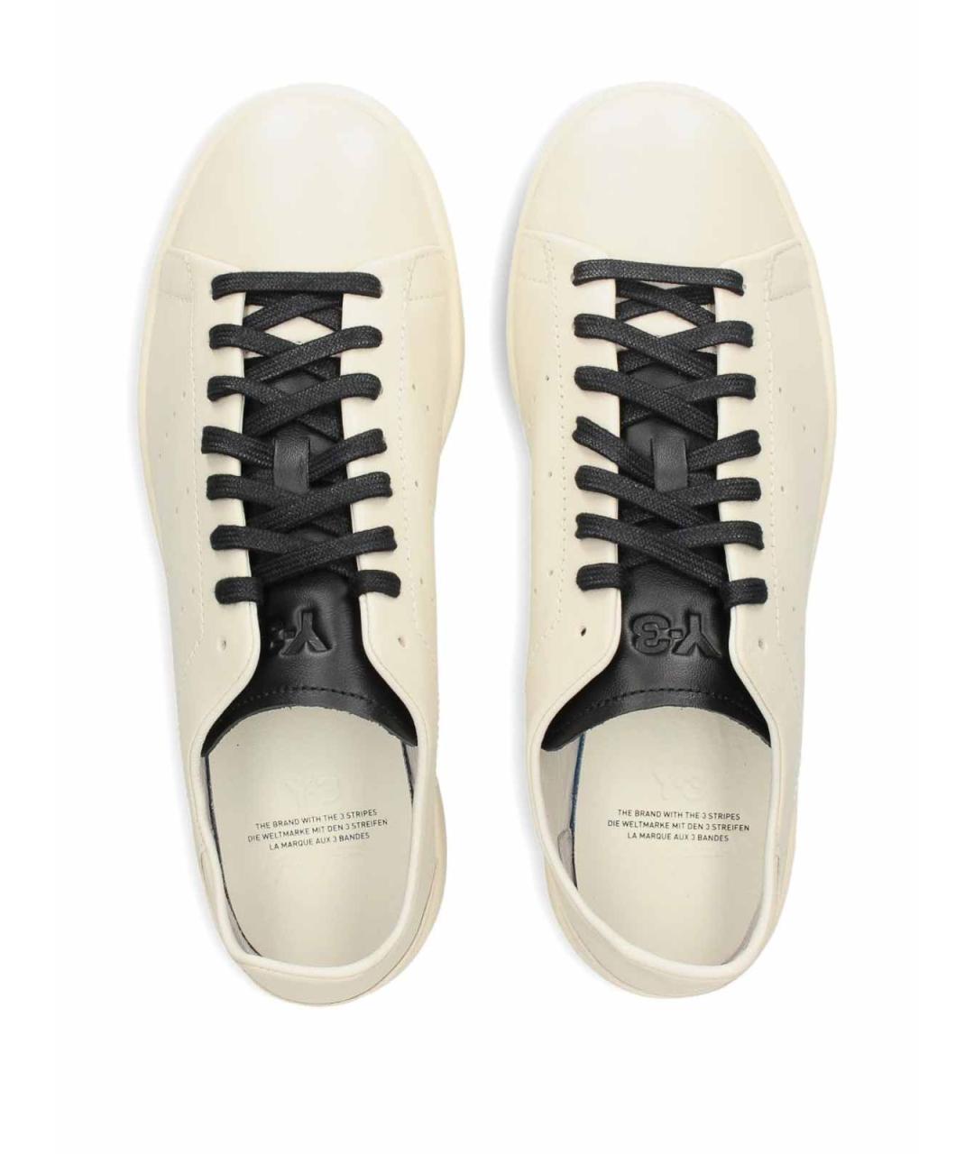 Y-3 Серые резиновые низкие кроссовки / кеды, фото 4