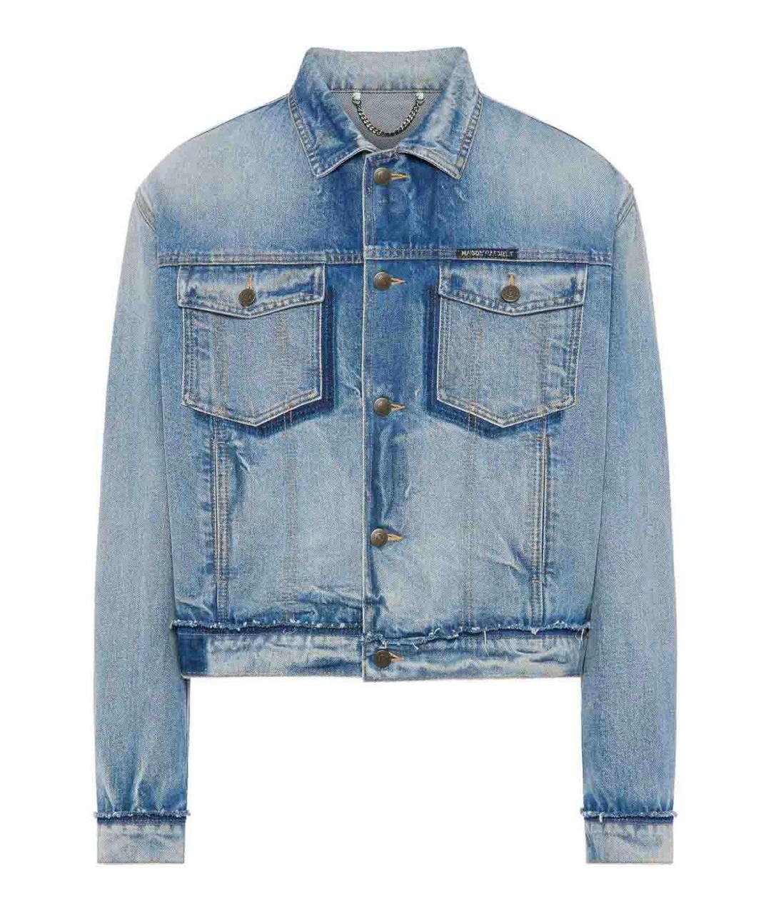 MAISON MARGIELA Синяя хлопковая куртка, фото 1