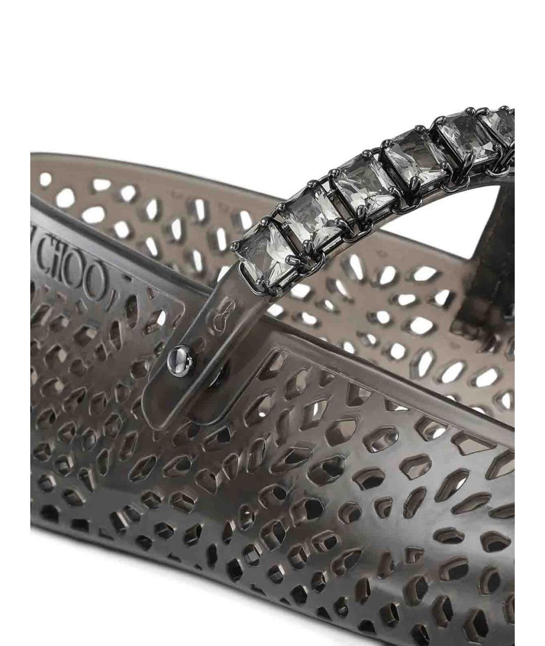 JIMMY CHOO Черные кожаные балетки, фото 4