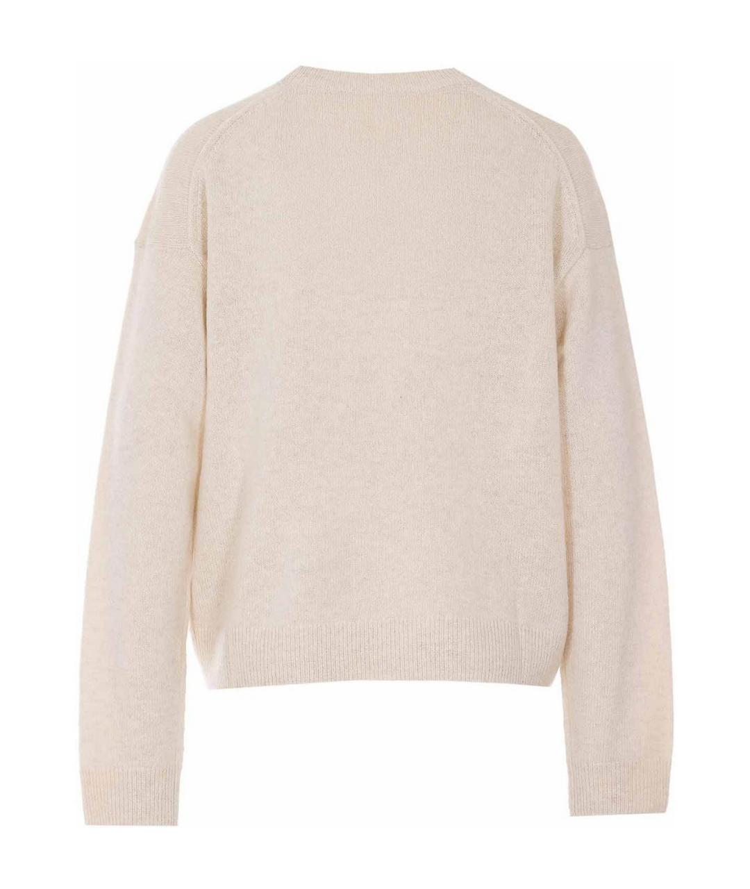 ZADIG & VOLTAIRE Бежевый кашемировый джемпер / свитер, фото 2