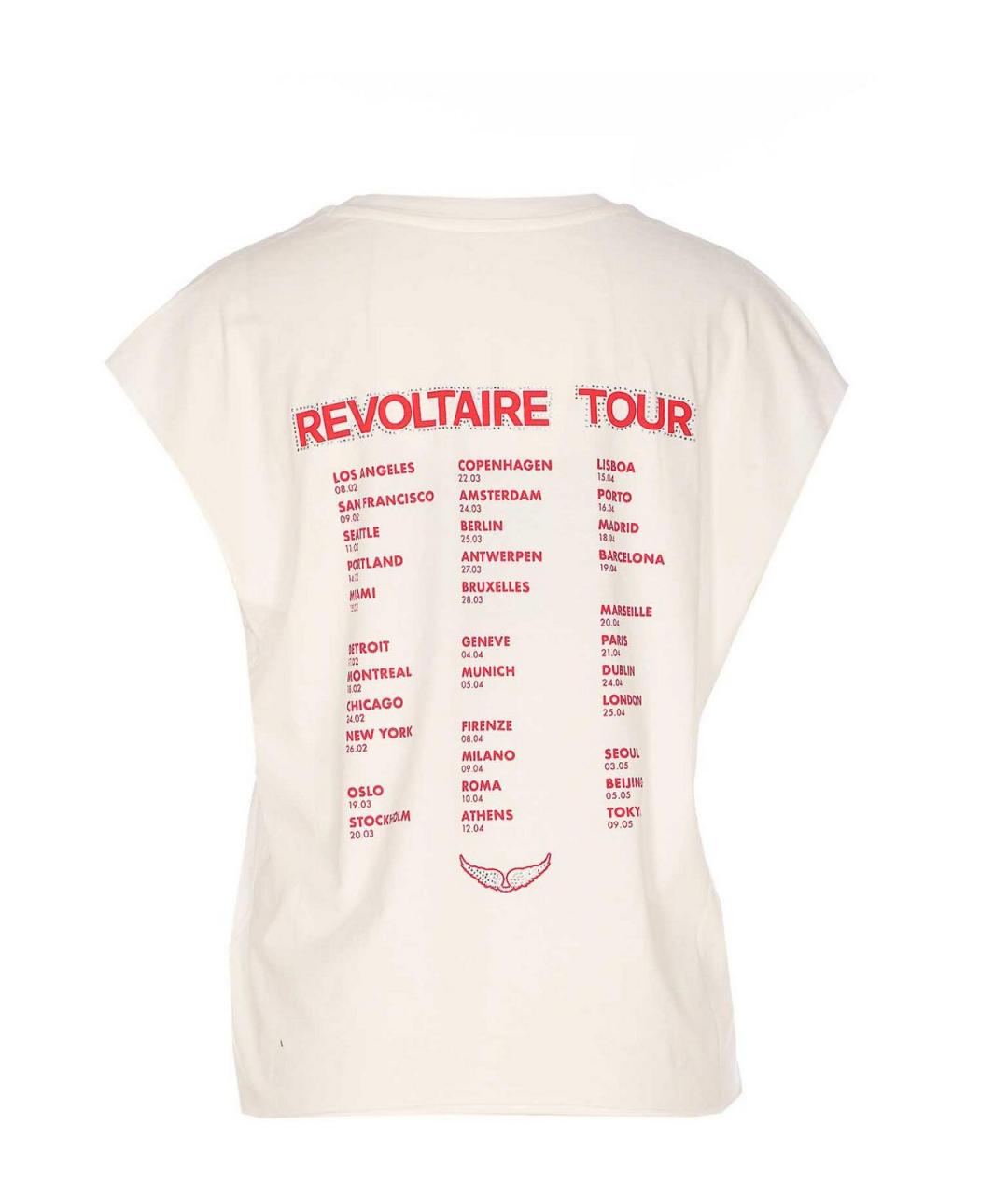 ZADIG & VOLTAIRE Белая футболка, фото 2