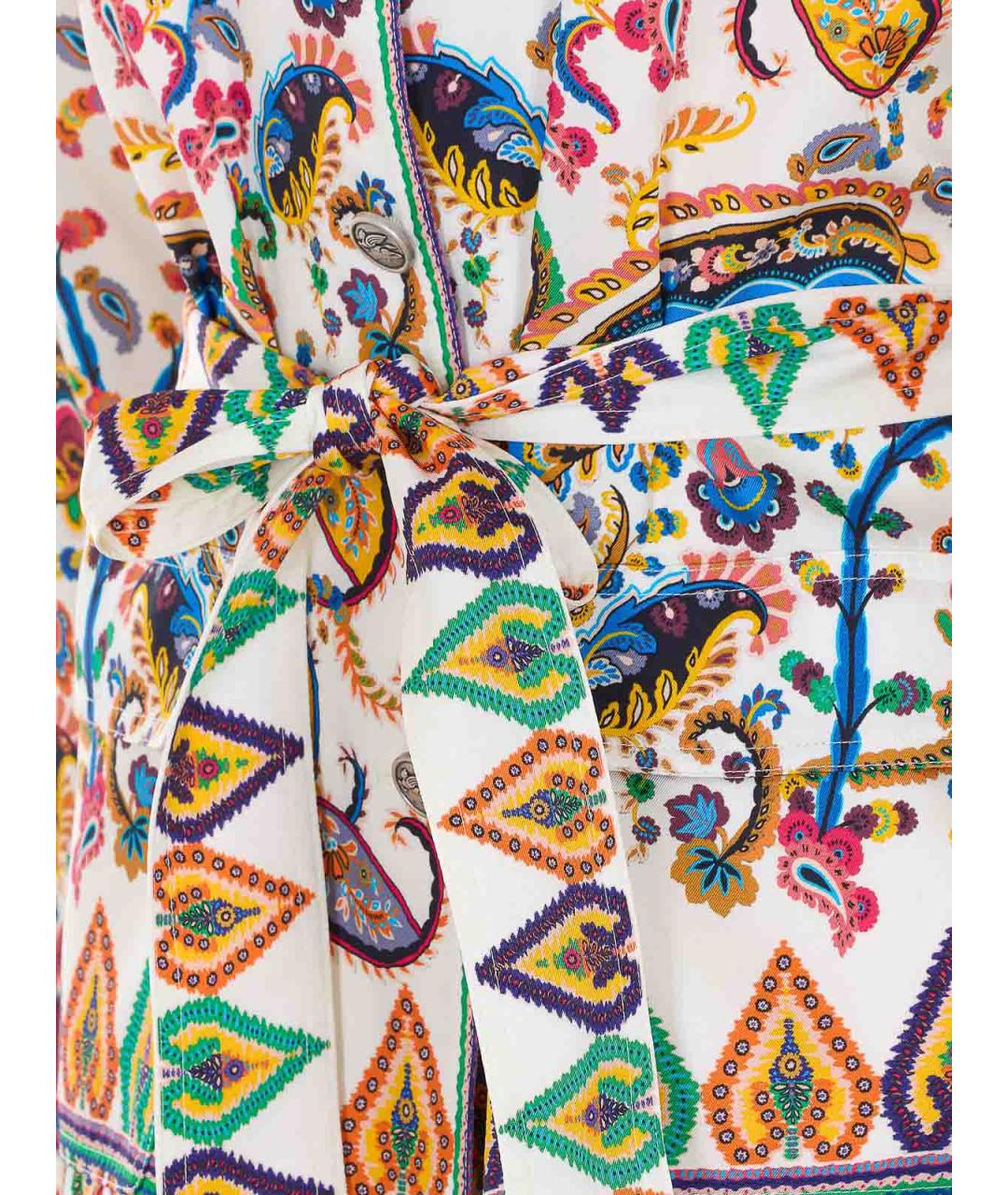 ETRO Белая полиэстеровая куртка, фото 3