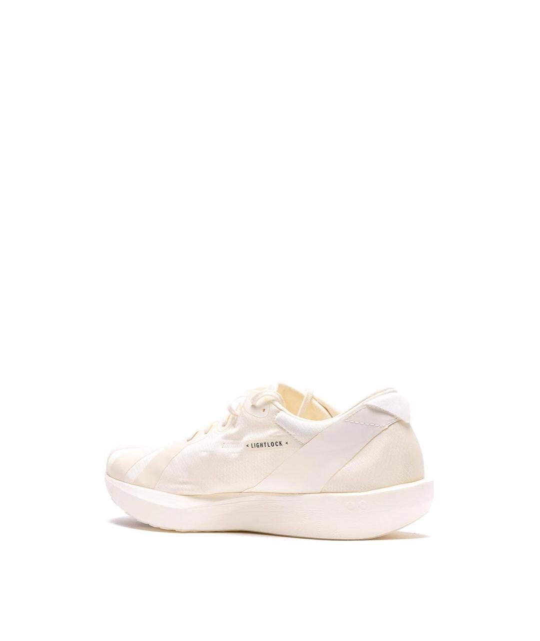 Y-3 Белые резиновые низкие кроссовки / кеды, фото 3