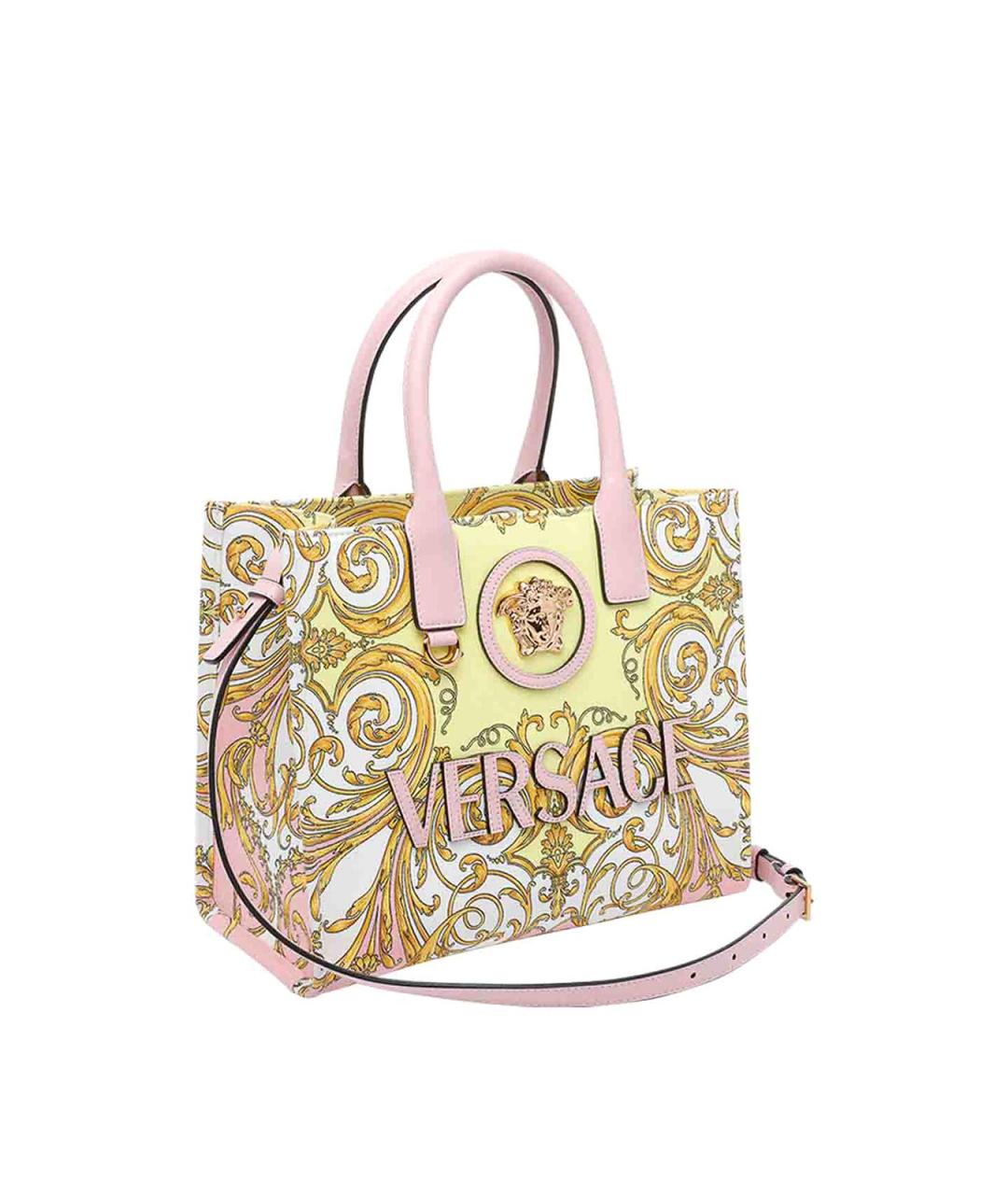 VERSACE Мульти тканевая сумка тоут, фото 2