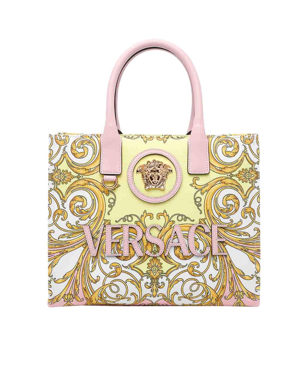 VERSACE Мульти тканевая сумка тоут, фото 1