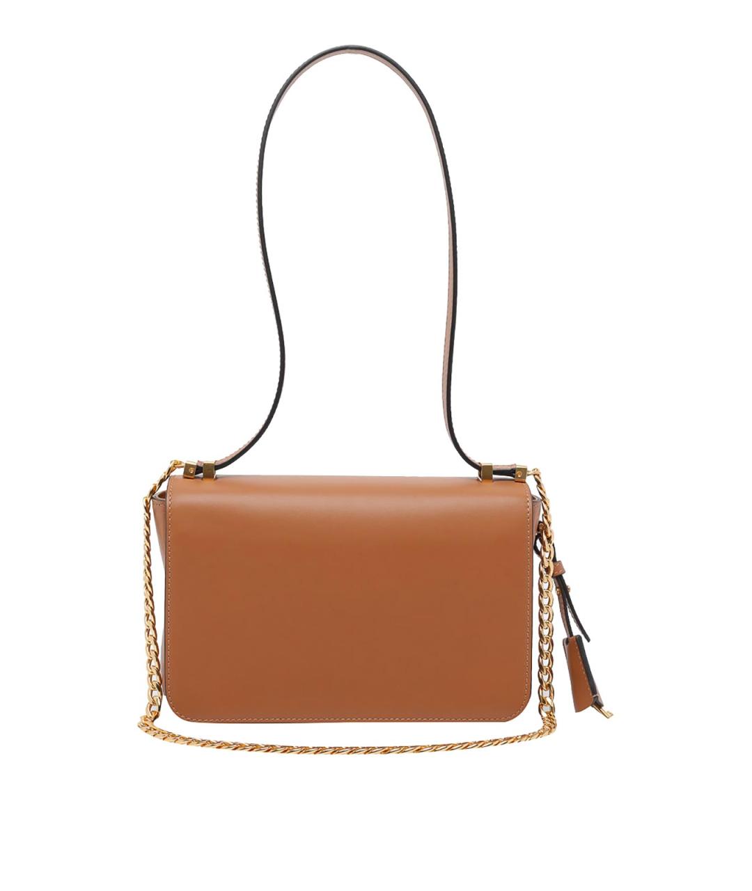 TOD'S Коричневая кожаная сумка через плечо, фото 3